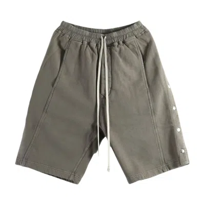 Pre-owned Rick Owens Drkshdw Pusher Felpa Shorts 'dust' | Tan | Women's Size S