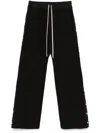 Rick Owens Drkshdw Pusher Trousers In Schwarz