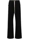 Rick Owens Drkshdw Wide-leg Track Pants In Black