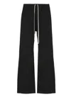 Rick Owens Drkshdw Black Hollywood Geth Belas Trousers In Black