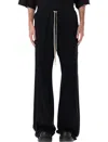 Rick Owens Drkshdw Pusher Pants In Slub Fleece In Multi