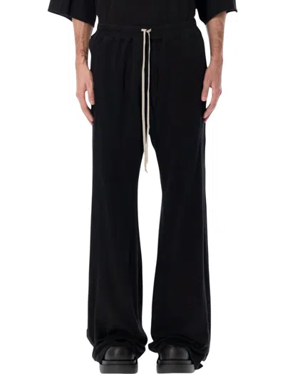 Rick Owens Drkshdw Pusher Pants In Slub Fleece In Multi