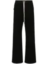 Rick Owens Drkshdw Wide-leg Track Pants In Black