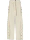Rick Owens Drkshdw Elastic Waist Casual Pants In Neutrals