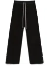 Rick Owens Drkshdw Pusher Trousers In Black