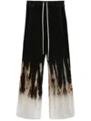Rick Owens Drkshdw Drkshdw By Rick Owens Cotton Trousers In Black