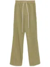 Rick Owens Drkshdw Pusher Trousers In Green