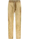 Rick Owens Drkshdw Drawstring Casual Pants In Neutrals