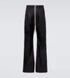 Rick Owens Drkshdw Pusher Wide-leg Pants In Black