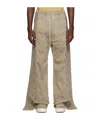 Rick Owens Drkshdw Pusher Wide-legged Casual Pants In Gray