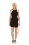 Rick Owens Drkshdw Basic Tank Cropped In Black