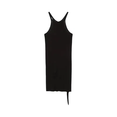 Pre-owned Rick Owens Drkshdw Racer Back Tank Dress 'black' | Women's Size L