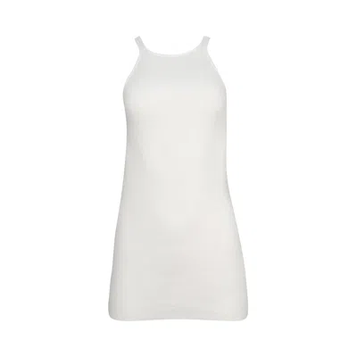 Pre-owned Rick Owens Drkshdw Racer Back Tank 'milk' | White | Women's Size Xs