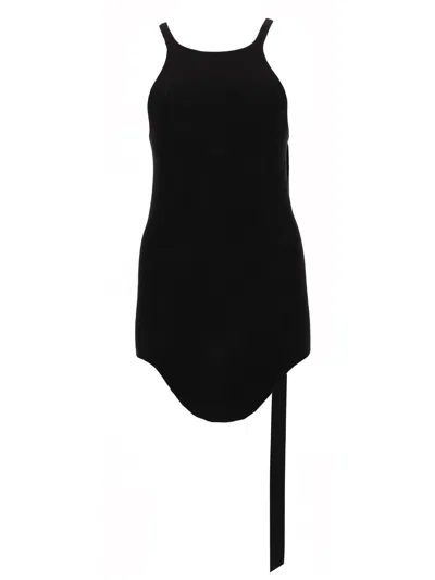 Rick Owens Drkshdw "racer Back Tank" Top In Black