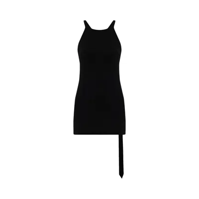 Pre-owned Rick Owens Drkshdw Racer Back Tank Top 'black' | Women's Size M