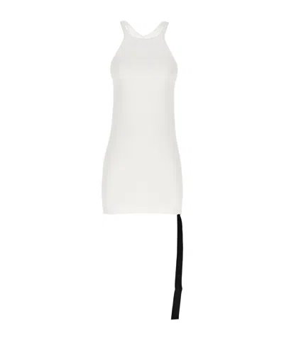 RICK OWENS DRKSHDW RICK OWENS RAW CUT HEM SLEEVELESS TANK TOP
