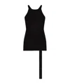 Rick Owens Drkshdw Basic Tank Cropped In Black