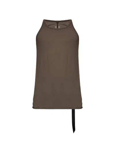 Rick Owens Drkshdw Racerback Vest In Blue