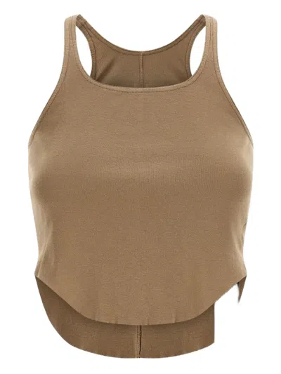 RICK OWENS DRKSHDW RAW-HEM TANK TOP