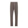 Rick Owens Drkshdw Dust Grey Berlin Track Trousers In Grey