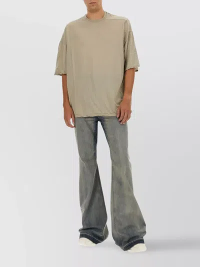 Rick Owens Drkshdw Relaxed Fit Lightweight Tommy T-shirt In White