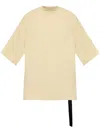 Rick Owens Drkshdw Short-sleeved T-shirt In Nude