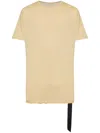 Rick Owens Drkshdw Open-necked Black Shirt In Nude