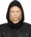 Rick Owens Drkshdw Ribbed Detail Hat In Black