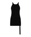 Rick Owens Drkshdw Racerback Organic Cotton Tank Top In Black