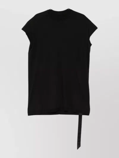 Rick Owens Drkshdw Ribbed Sleeveless T-shirt In Blue
