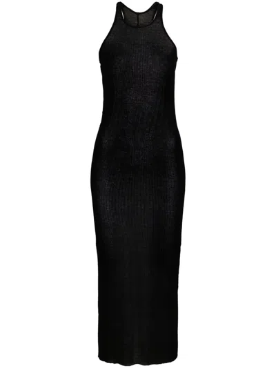 Rick Owens Drkshdw Ribbed Tank Midi Dress