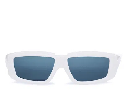 Rick Owens Drkshdw Rick Sunglasses In Cream/black