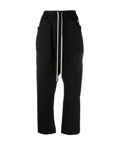 Rick Owens Drkshdw Rope Sweatpants In Black