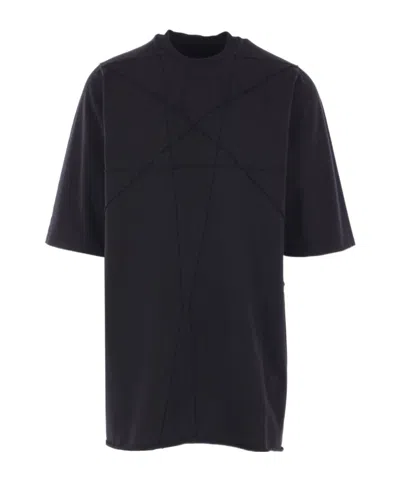 RICK OWENS DRKSHDW ROUND NECK SHORT SLEEVE T-SHIRT