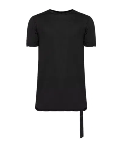 Rick Owens Drkshdw Round Neck Short Sleeve T-shirt In Black