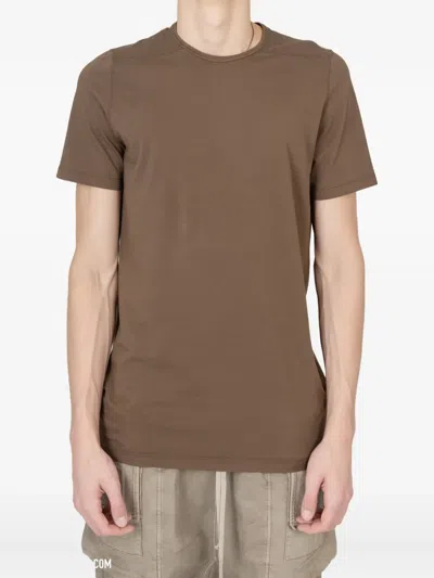 Rick Owens Drkshdw Round-neck T-shirt In Brown