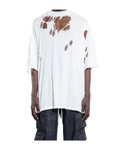 RICK OWENS DRKSHDW ROUND NECK T-SHIRT