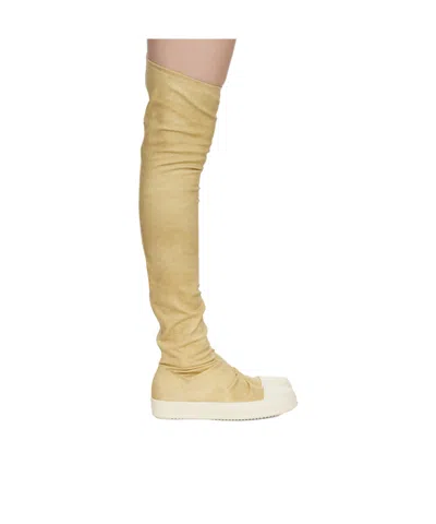 Rick Owens Drkshdw Round Toe Boots