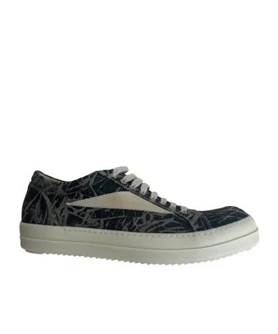 Rick Owens Drkshdw Round Toe Low Top Sneakers