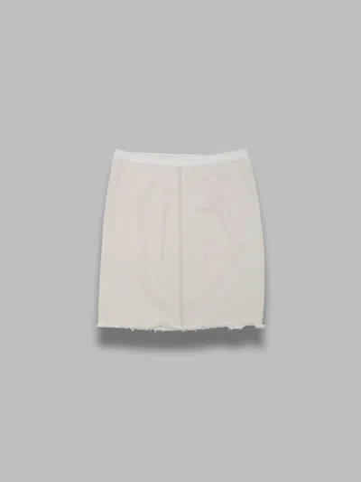 Rick Owens Drkshdw Sacred Mini Denim Skirt