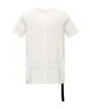 Rick Owens Drkshdw Seam-detail Short-sleeve T-shirt In White