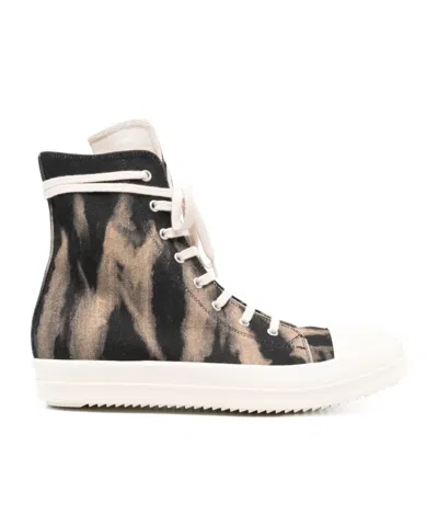 Rick Owens Drkshdw Shadow Sneakers In White