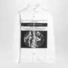 Rick Owens Drkshdw Shirt In With Print In White