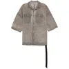 Rick Owens Drkshdw Magnum Tommy Shirt In Multicolor