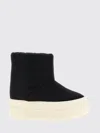 Rick Owens Drkshdw Lunar Platform Ankle Boots In White