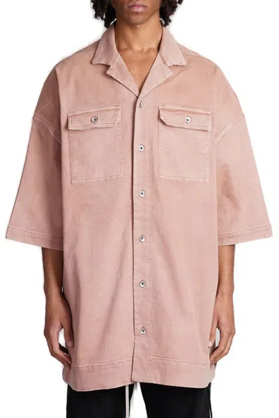 Rick Owens Drkshdw Short In Pink