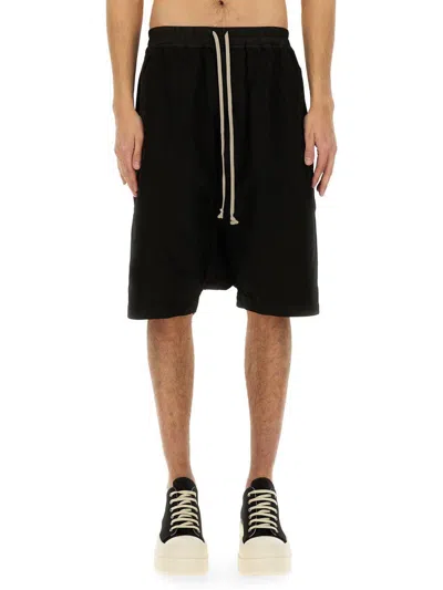 RICK OWENS DRKSHDW RICK OWENS DRKSHDW SHORT PODS DRAWSTRING