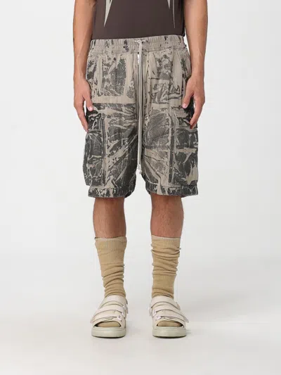Rick Owens Drkshdw Short  Men Color Beige In Multi