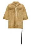 Rick Owens Drkshdw Magnum Tommy Shirt In Nude