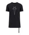 Rick Owens Drkshdw Short-sleeved T-shirt In Black